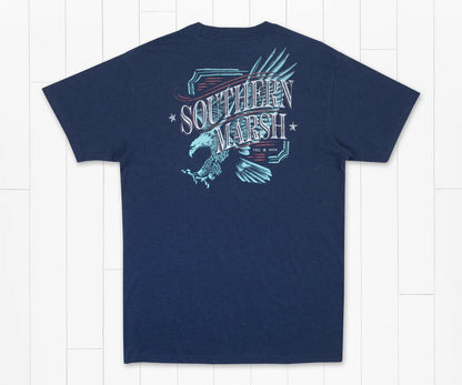 Southern Marsh Liberty Eagle SS T-Shirt
