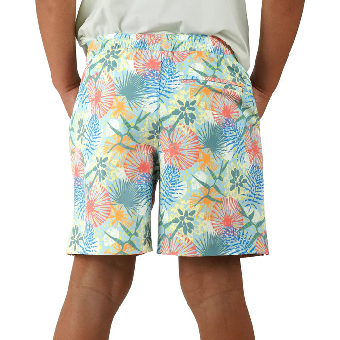 Aftco Boys' Strike Printed Swim Shorts