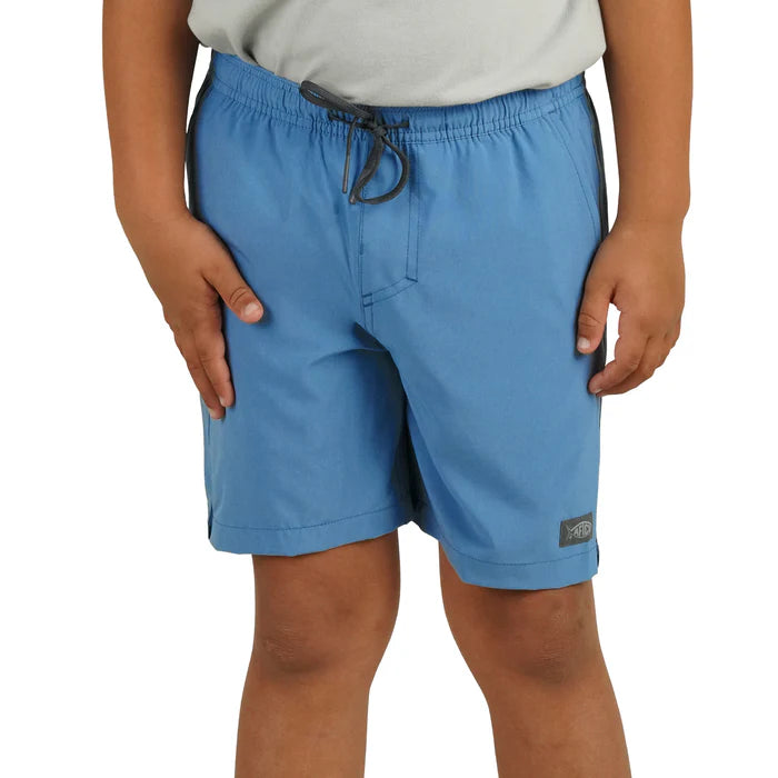 Aftco Boys' Strike Solid Swim Shorts