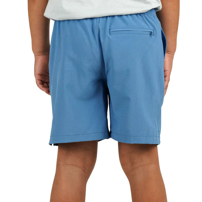 Aftco Boys' Strike Solid Swim Shorts