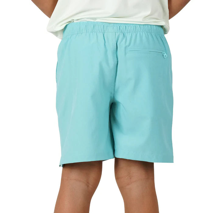 Aftco Boys' Strike Solid Swim Shorts