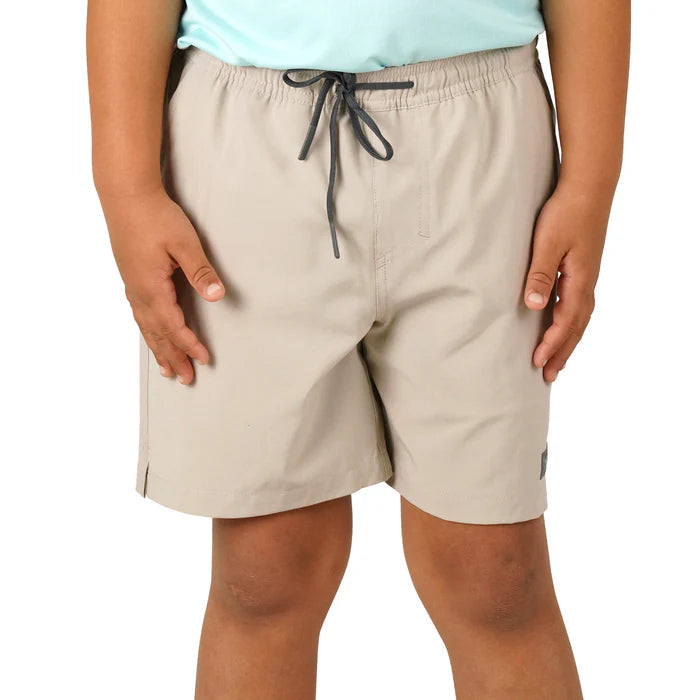 Aftco Boys' Strike Solid Swim Shorts