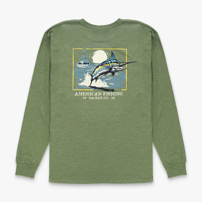 Aftco Youth Flying Bill Long Sleeve Fishing T-Shirt