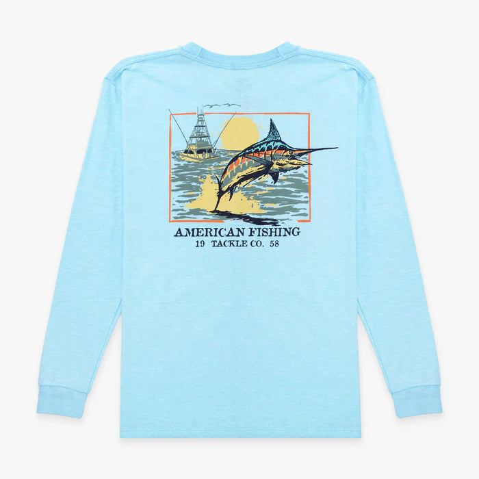 Aftco Youth Flying Bill Long Sleeve Fishing T-Shirt