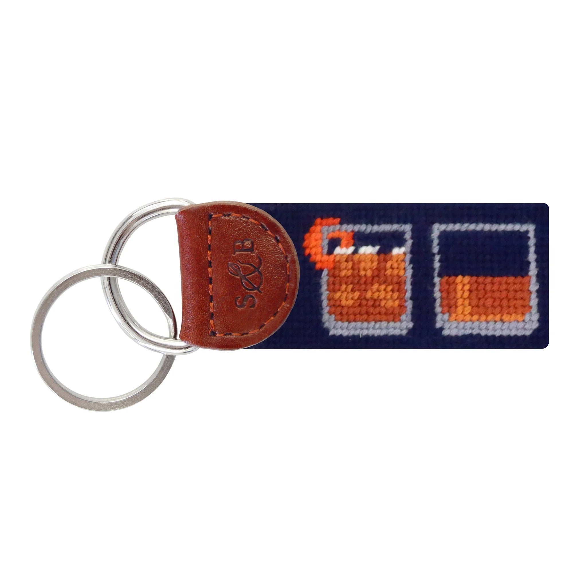 Smathers & Branson Hand-Stitched Key Fobs