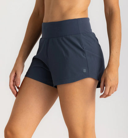 Freefly Women's Bamboo-Lined Active Breeze Short 3"