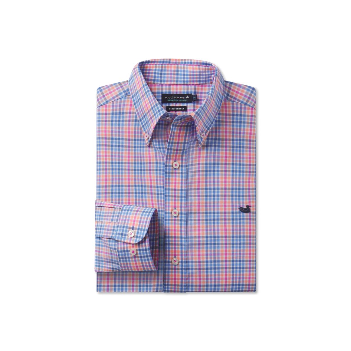 Southern Marsh Men's Blount Performance Dress Shirt