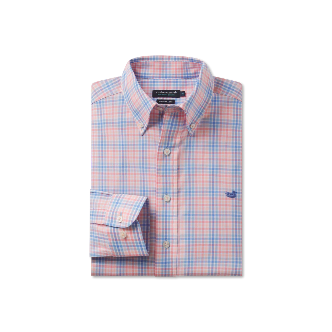 Southern Marsh Men's Blount Performance Dress Shirt