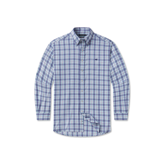 Southern Marsh Men's Benton Performance Plaid Dress Shirt