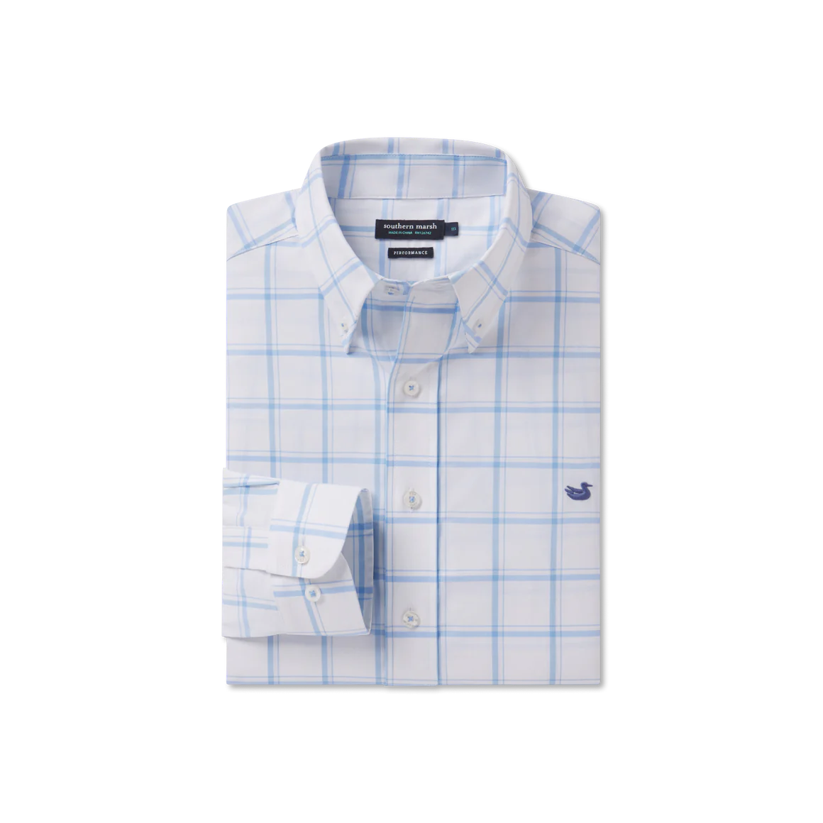 Southern Marsh Men's Palmer Performance Dress Shirt