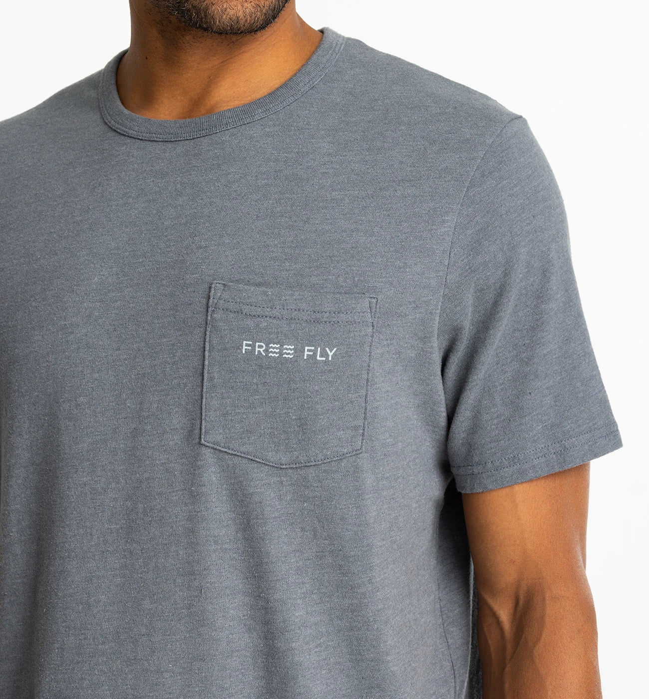 Free Fly Men's Comfort On Pocket Tee