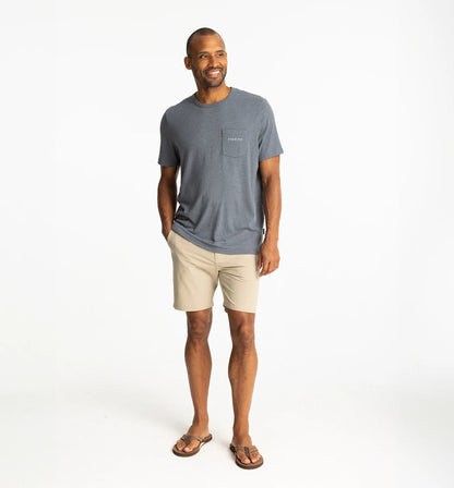 Free Fly Men's Comfort On Pocket Tee