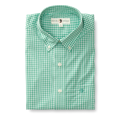 Duckhead Walton Gingham Performance Poplin Sport Shirt