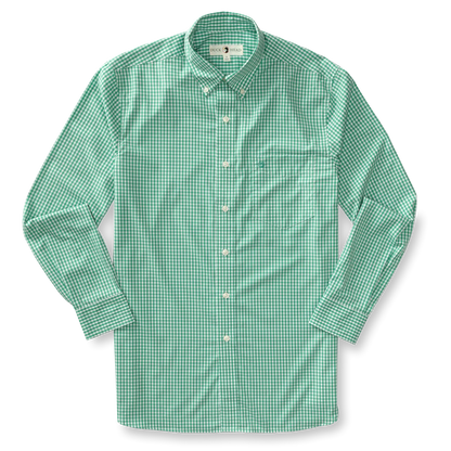 Duckhead Walton Gingham Performance Poplin Sport Shirt