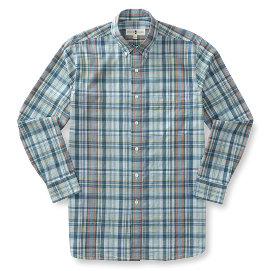 Duck Head Cotton Slub Murphy Plaid Shirt