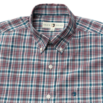 Duck Head Wallace Plaid Performance Plaid Sport Shirt