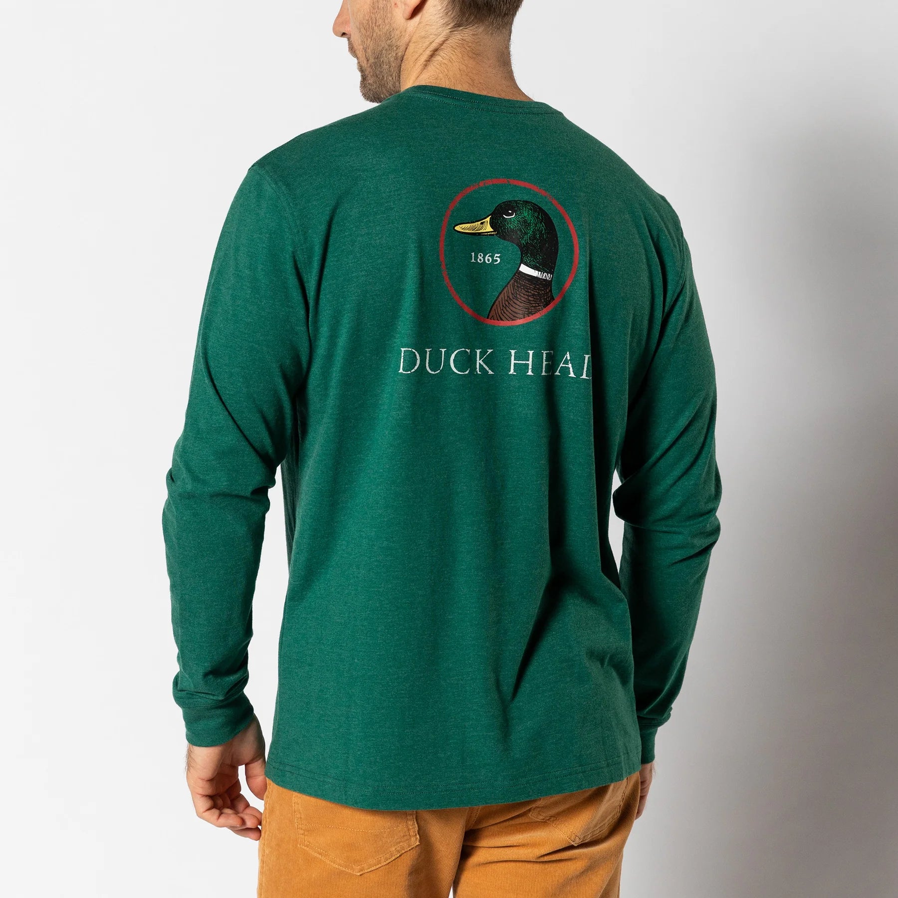 Duck Head Men's Logo Long Sleeve T-Shirt0..