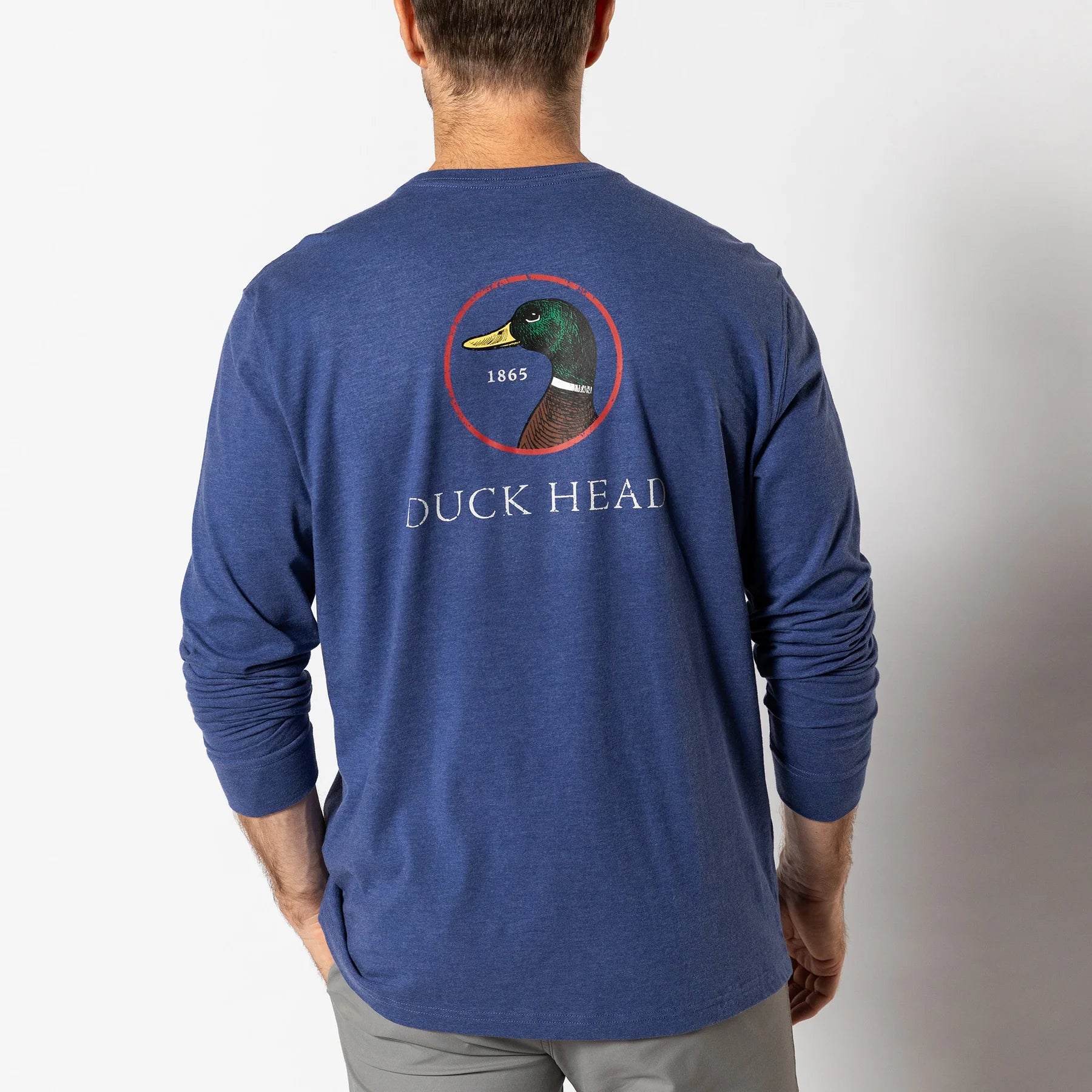 Duck Head Men's Logo Long Sleeve T-Shirt0..