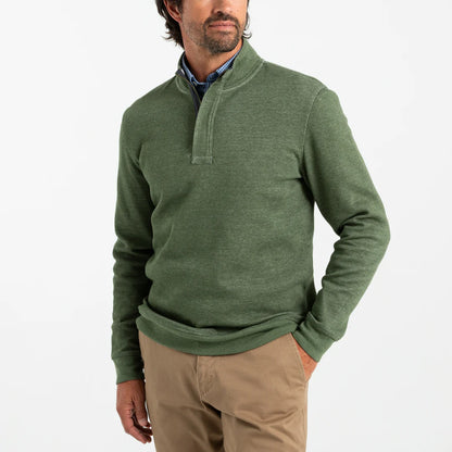 Duck Head Bearing Pique Performance 1/4 Zip Pullover