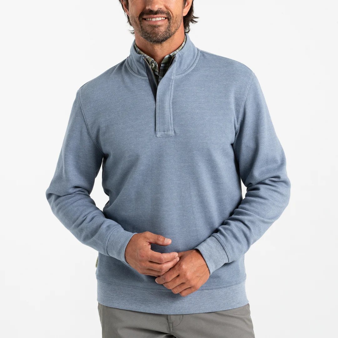 Duck Head Bearing Pique Performance 1/4 Zip Pullover