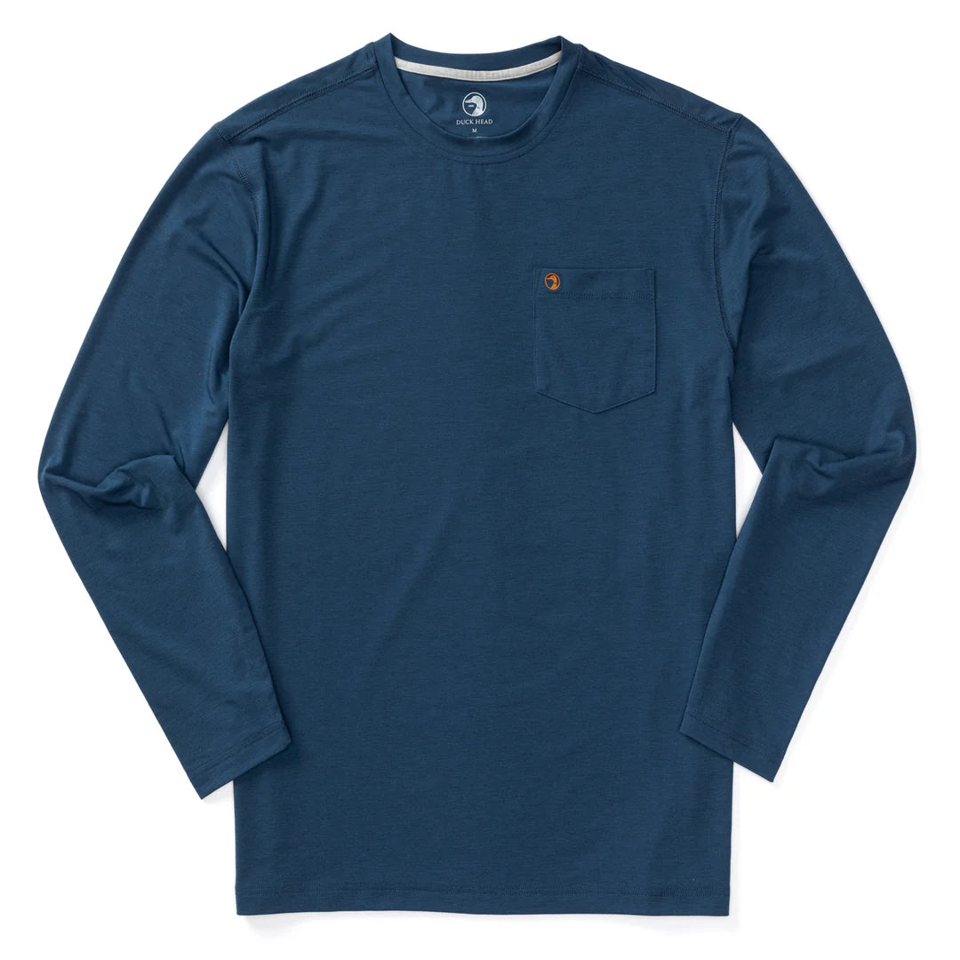 Duck Head Windward Performance Long Sleeve T-Shirt