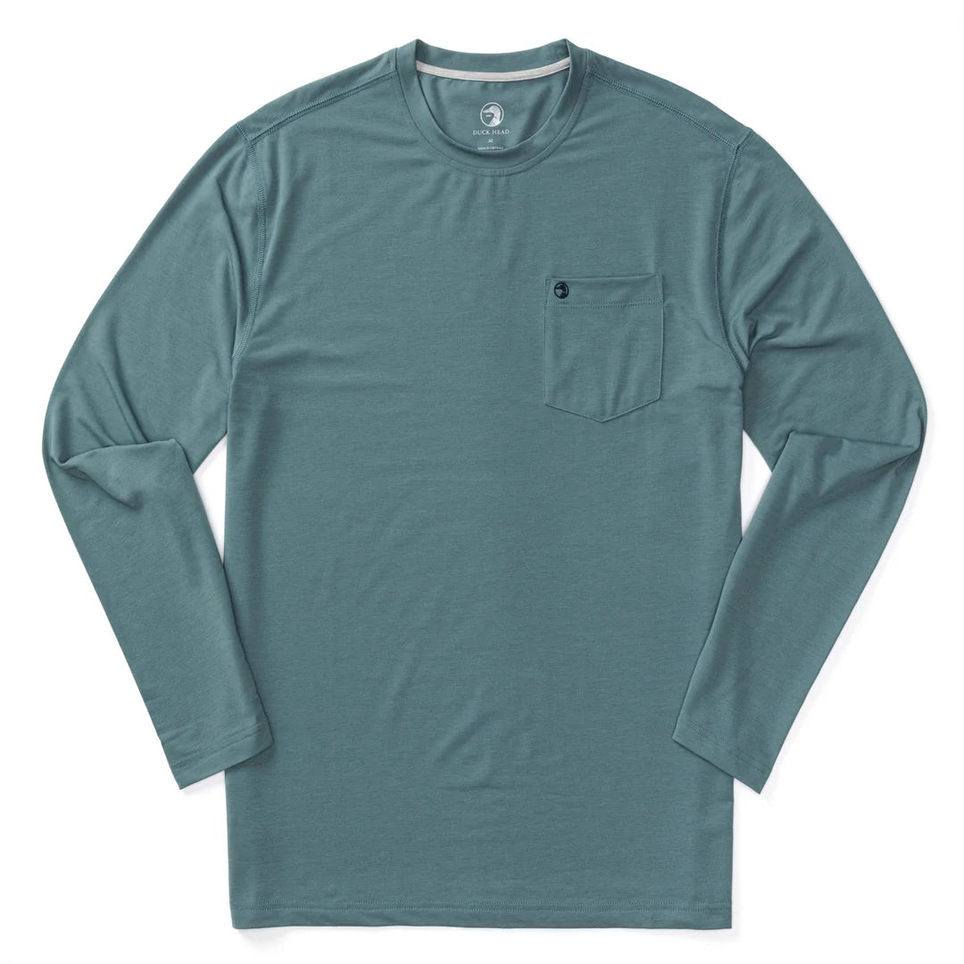 Duck Head Windward Performance Long Sleeve T-Shirt