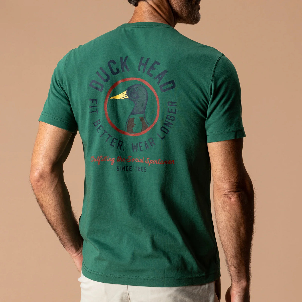 Duck Head Men's Fit Better Wear Longer T-Shirt