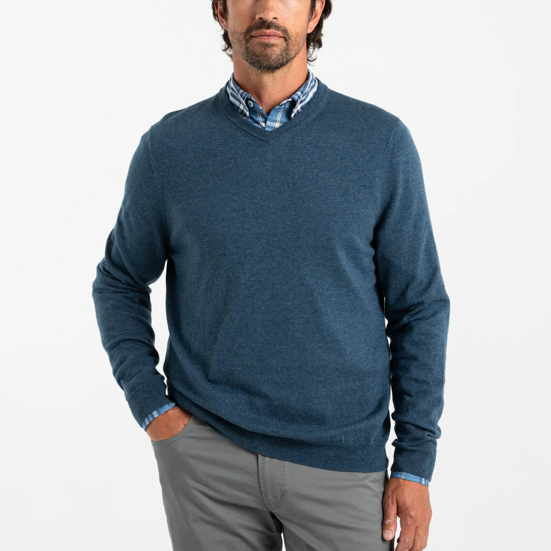 Duckhead Buckley Merino V-Neck Sweater