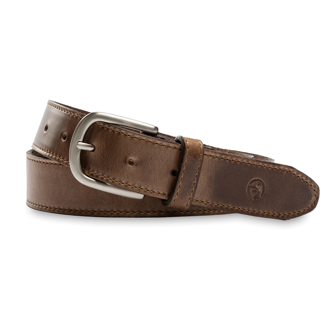 Duck Head Men's Brown Leather Belt