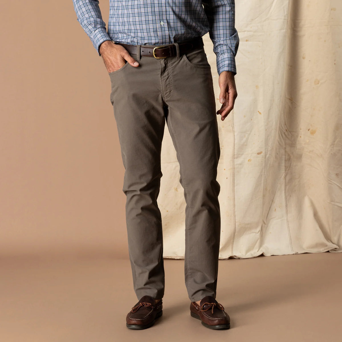 Duck Head Men's Weldon Garment Dyed Five-Pocket Pant