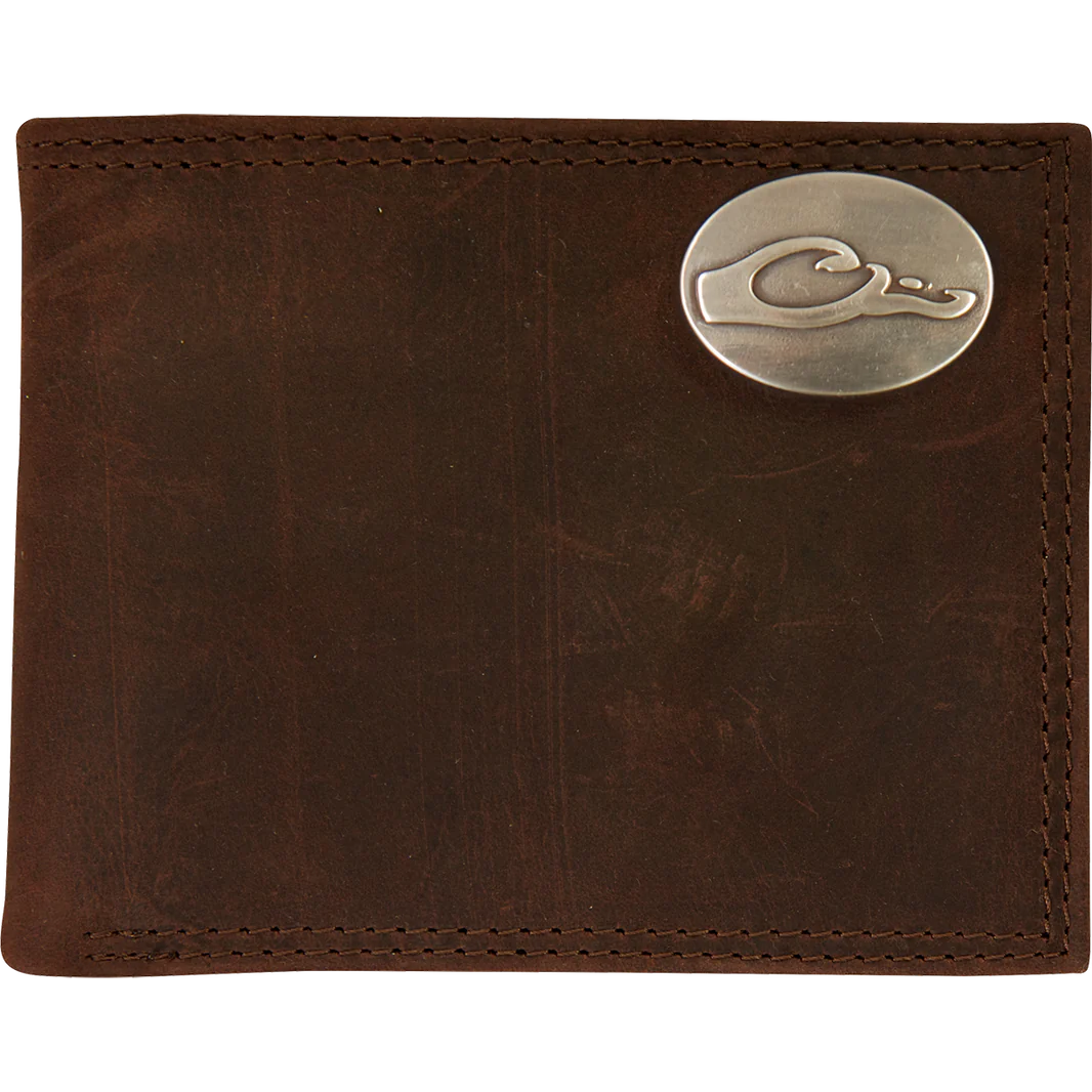 Drake Leather Bi-fold Wallet