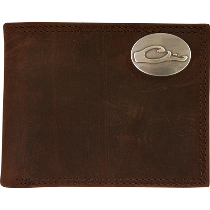 Drake Leather Bi-fold Wallet