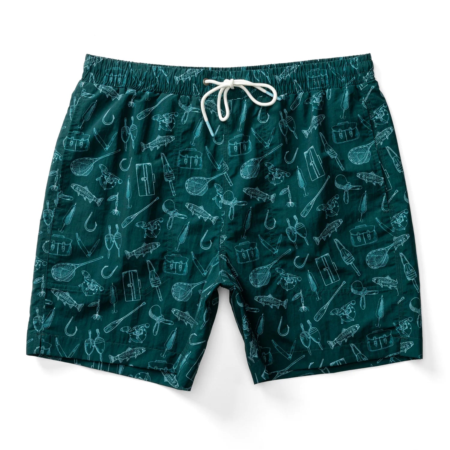 Duck Head Men's 6" Print Sailport Swim Shorts