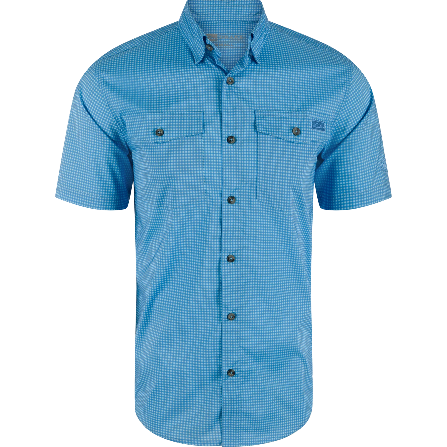 Drake Men's Frat Gingham Check Button Down