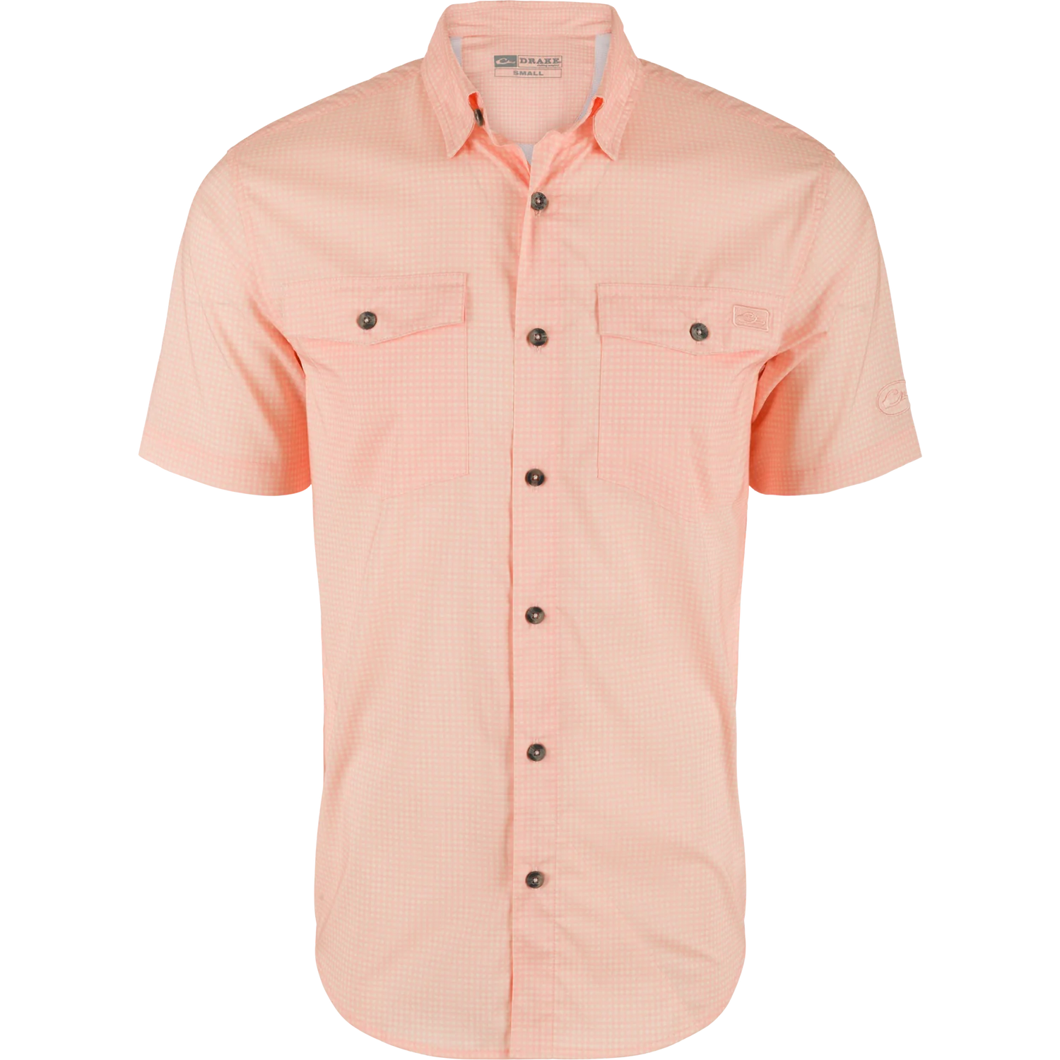 Drake Men's Frat Gingham Check Button Down