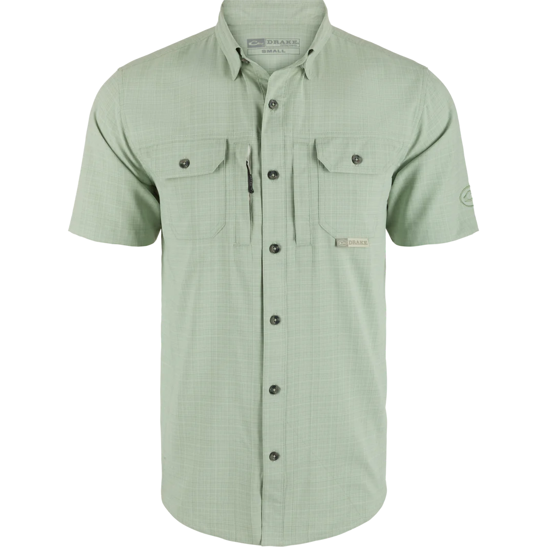 Drake Men's Wingshooter Trey Cross Hatch Shirt