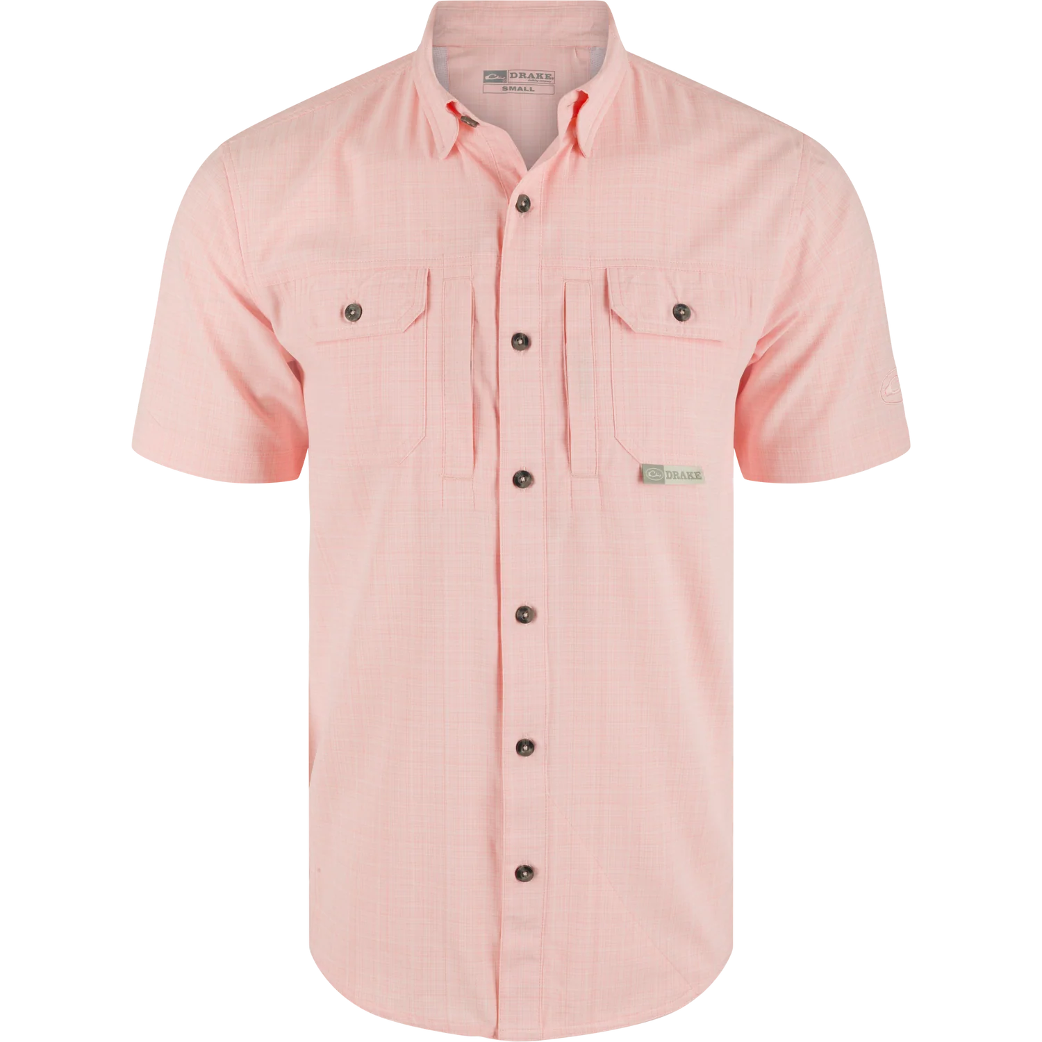 Drake Men's Wingshooter Trey Cross Hatch Shirt