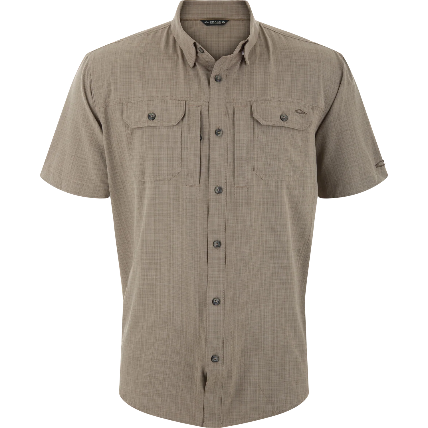 Drake Men's Wingshooter Trey Cross Hatch Shirt