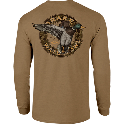 Drake Circle Mallard Long Sleeve T-Shirt