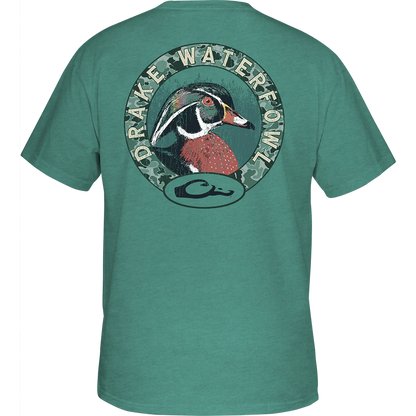 Drake Wood Duck Circle T-Shirt