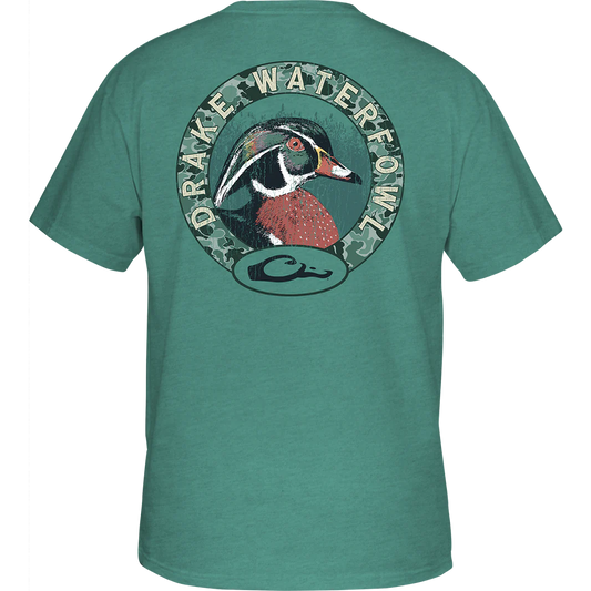 Drake Wood Duck Circle T-Shirt