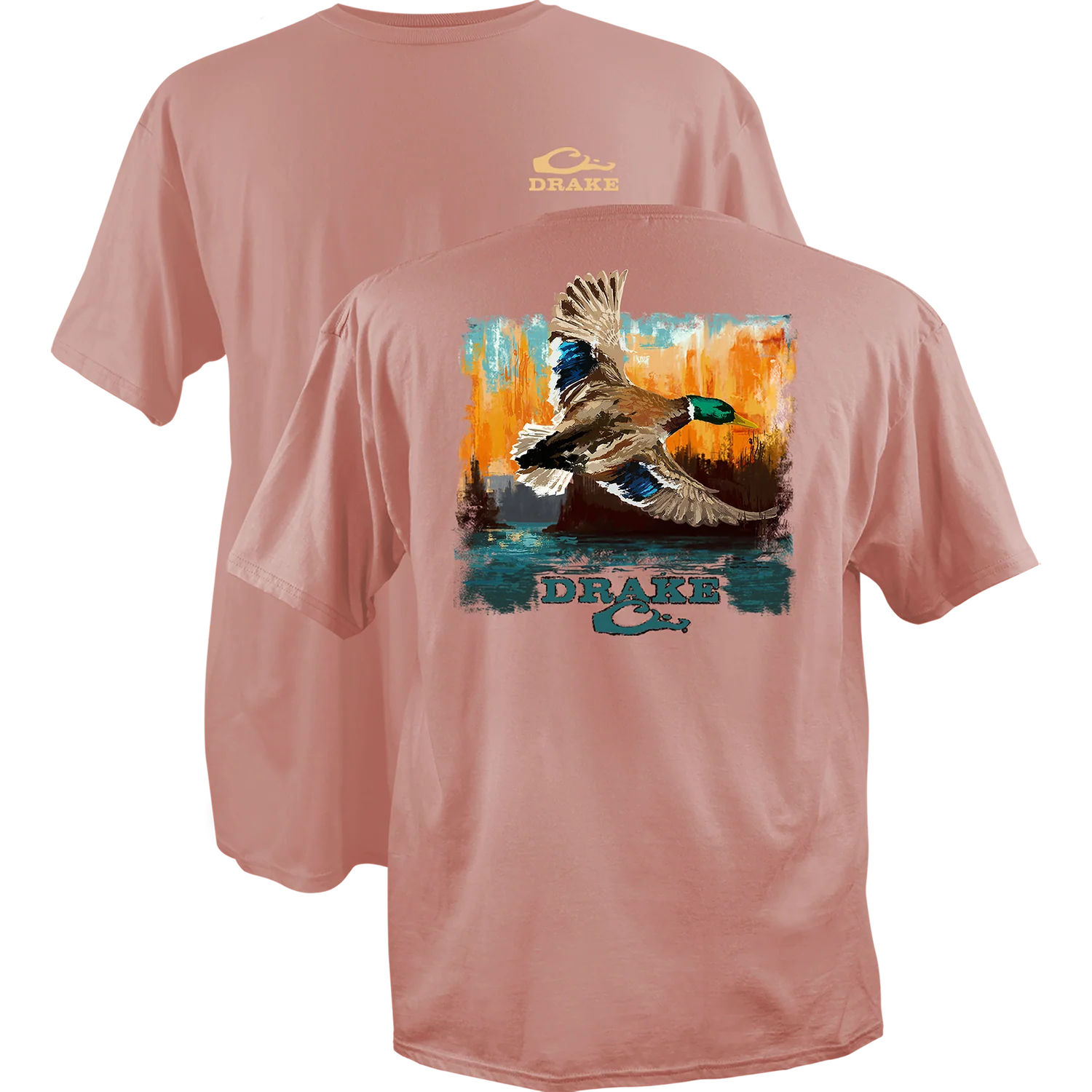 Drake Men's Watercolor Mallard T-Shirt
