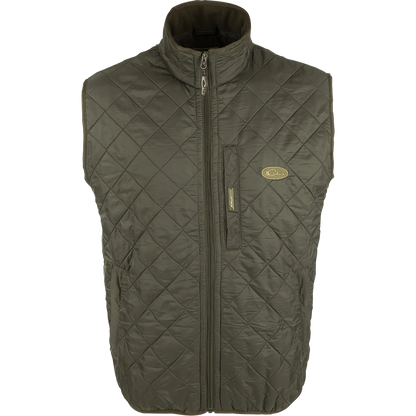 Drake Delta Quilted Fleece Lined Vest