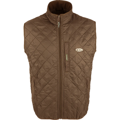 Drake Delta Quilted Fleece Lined Vest