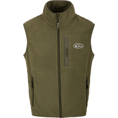 Drake Youth Camp Fleece Vest