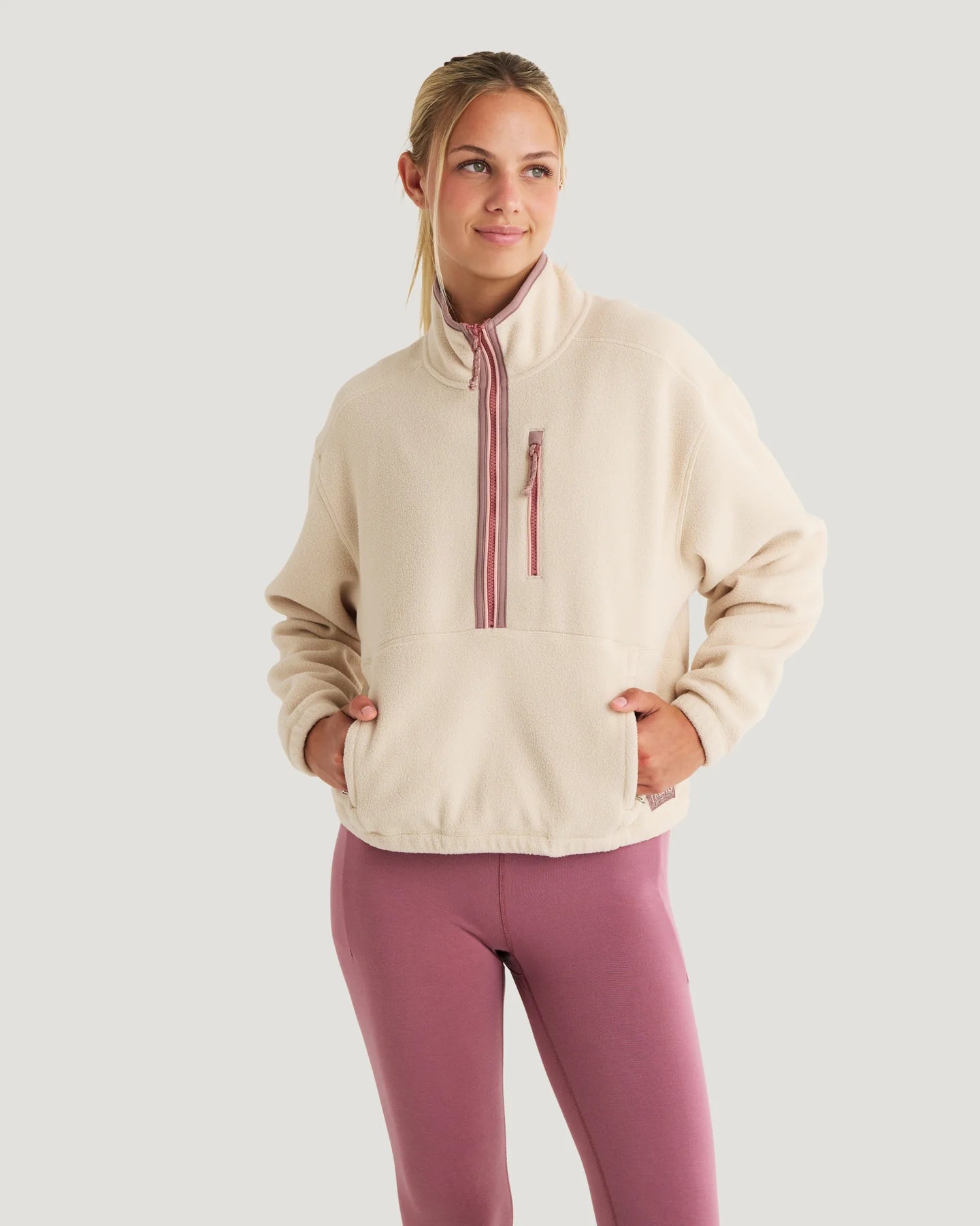 Free Fly Women's Ashridge Fleece Half Zip Pullover
