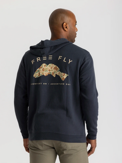 Free Fly Men's Redfish Fleece Hoodie