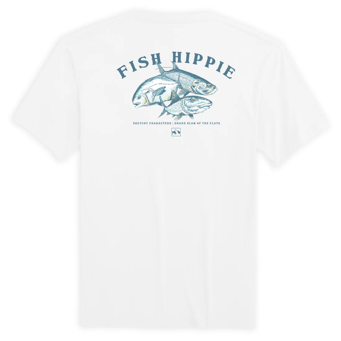 Fish Hippie Men's Flats Slam Short Sleeve Pocket Tee