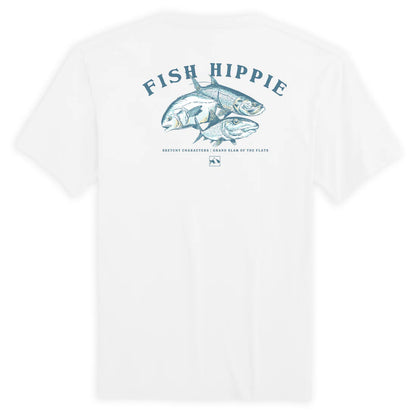 Fish Hippie Men's Flats Slam Short Sleeve Pocket Tee