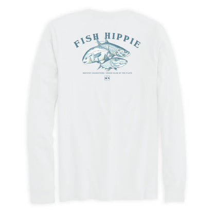 Fish Hippie Men's Flat Slam Long Sleeve T-Shirt